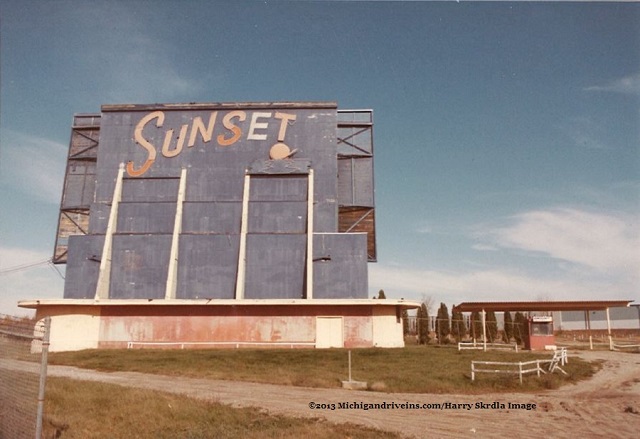 Sunset Drive-In Theatre - Screen From Harry Skrdla